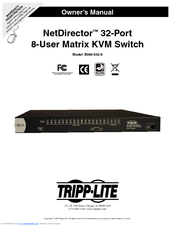 Tripp Lite NetDirector B060-032-8 Owner's Manual