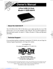 Tripp Lite U225-004-R Owner's Manual