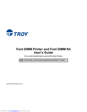 TROY Group 2015 Series User Manual