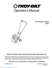 Troy-Bilt 128T Operator's Manual