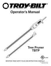 Troy-Bilt TBTP Operator's Manual