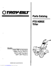 Troy-Bilt PTO HORSE 12071 Parts Catalog