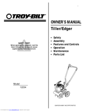 Troy-Bilt 12234 Owner's Manual