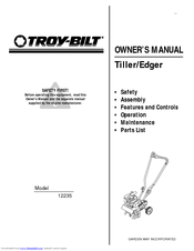Troy-Bilt 12235 Owner's Manual