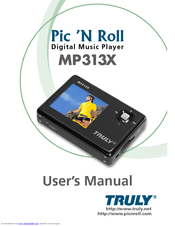 Truly Pic 'N Roll MP313X User Manual