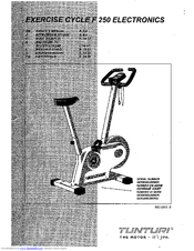Tunturi F250 Owner's Manual