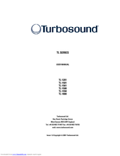 Turbosound TL-1201 User Manual