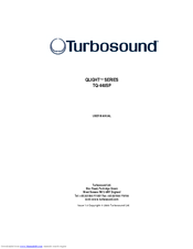 Turbosound QLight TQ-440SP User Manual