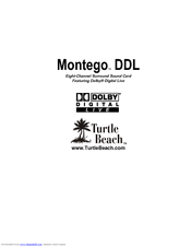 Turtle Beach Montego DDL User Manual