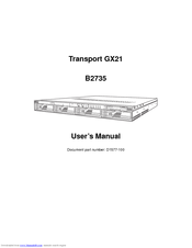 TYAN Transport GX21 User Manual