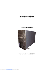 TYAN Barebone System B4881V50S4H User Manual