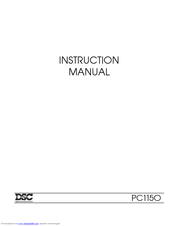 DSC PC1150 Instruction Manual