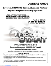 Ultra Start KEU-300 Series Owner's Manual