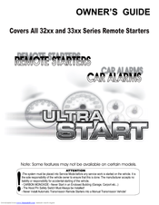 Ultra Start 33 SERIES Owner's Manual