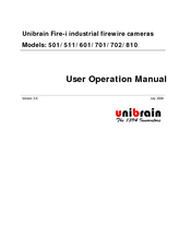 Unibrain Fire-i 701 User's Operation Manual