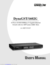 Unicom DynaGST/1602G GEP-33216T User Manual