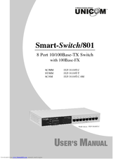 UNICOM Smart-Switch/801 FEP-30109T-T User Manual