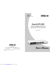 UNICOM SmartGST-2402 GST-2402 User Manual