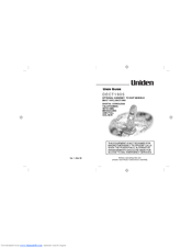 Uniden DECT1905 User Manual