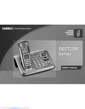 Uniden DECT2085 Series Owner's Manual