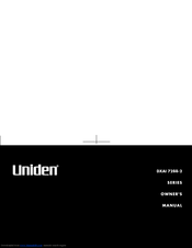 Uniden DXAI 7288-2 Series Owner's Manual