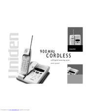 Uniden exa2850 - EXA 2850 Cordless Phone Owner's Manual