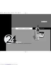 Uniden EXT 1365 Owner's Manual