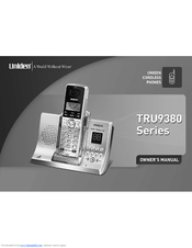 Uniden TRU9380-4 - TRU Cordless Phone Owner's Manual