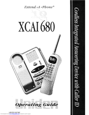 Uniden XCAI680 Operating Manual
