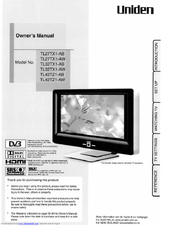Uniden TL27TX1-AW Owner's Manual