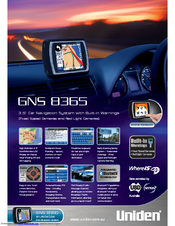 Uniden GNS 8360 Specifications