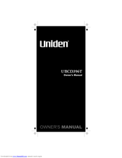Uniden UBCD396T Owner's Manual