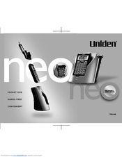 Uniden NEO TRUC56 User Manual