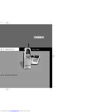 Uniden TRU 3485 Owner's Manual