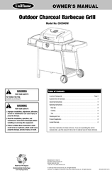 Uniflame CBC940W Owner's Manual