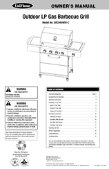 Uniflame GBC940WIR-C Owner's Manual