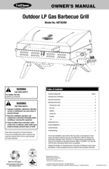 Uniflame HBT920W Owner's Manual