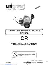 Unigreen CR 75 1R Operating And Maintenance Manual