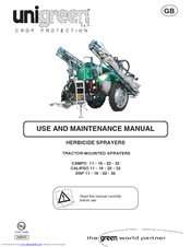 Unigreen Campo 22 Use And Maintenance Manual