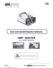 Unigreen Master UMP 50 Use And Maintenance Manual