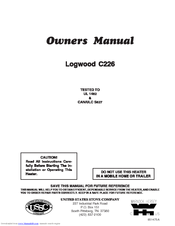 USSC Logwood C226 Owner's Manual