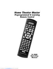 Home Theater Master SL-9000 Operating Manual