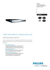 Philips LX8320SA Specifications