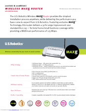 US Robotics usr5461 Specifications