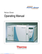 Thermo Valve Oven Operating Manual
