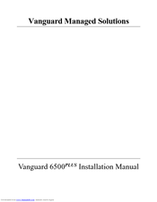 Vanguard 6500 PLUS Installation Manual