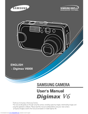 Samsung DIGIMAX V-6 User Manual