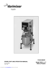 Enodis Varimixer W20F Operation Manual