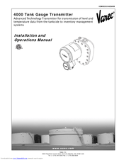 Varec Network Adapter 4000 Installation And Operation Manual