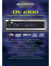 VDO DV 6100 Specifications